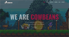 Desktop Screenshot of cowbeans.com